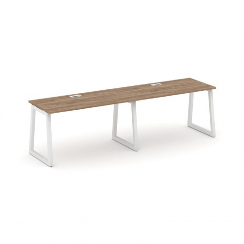 Style Project Рабочая станция 1 сторон. SN-5T1.ORS-023 Акация Лорка/Металл Антрацит/Заглушка Пластик фото 11