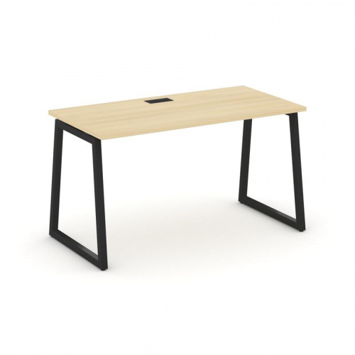 Style Project Стол письменный SN-4T1.SP-014 Акация Лорка/Металл Антрацит/Заглушка Пластик Черный 158 фото 25