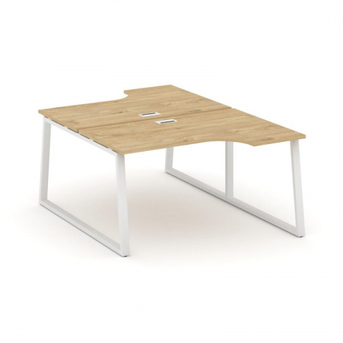 Style Project Рабочая станция эргоном. SN-6T1.DRPA-022 Акация Лорка/Металл Антрацит/Заглушка Пластик фото 3