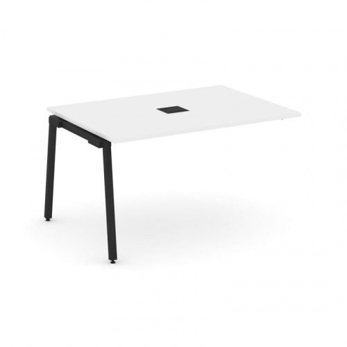 Style Project Проходной наб. элем. перег. стола SN-4A.NSPRG-004 Антрацит/Металл Белый 1580*980*750 фото 12