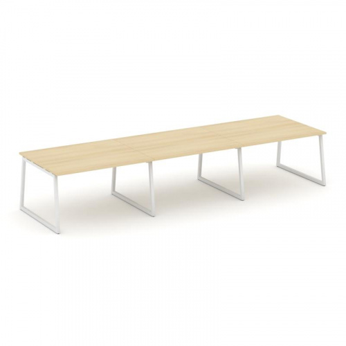 Style Project Стол переговорный SN-4T1.SPRG-052.3 Акация Лорка/Металл Антрацит 3540*1180*750 фото 22