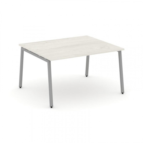 Style Project Стол переговорный SN-4A.SPRG-033.3 Тиквуд Светлый/Металл Белый 1380*1180*750 фото 12