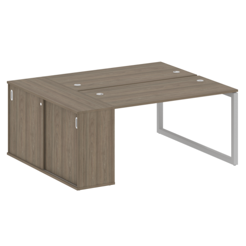 Бенч-система с шкафом-купе на О-обр. м/к Metal System Quattro 50БО.РС-СШК-1.3 фото 2