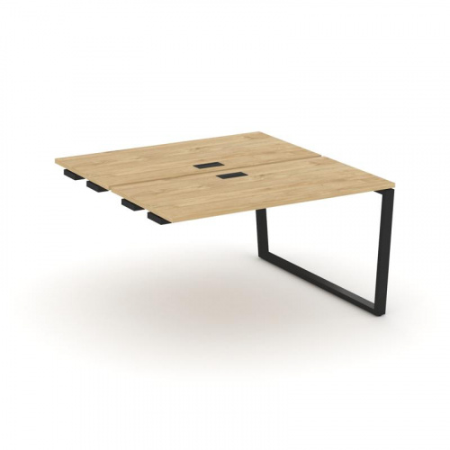 Style Project Стол-приставка к опор. элем. SN-6T2.DPRS-003 Акация Лорка/Металл Антрацит/Заглушка Пла