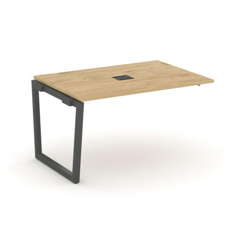 Style Project Проходной наб. элем. перег. стола SN-5T2.NSPRG-002 Акация Лорка/Металл Антрацит/Заглуш фото 22