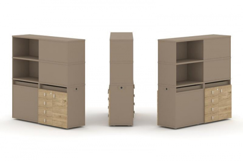 Тумба офисная (Набор №19.) Estetica ES.NB.2V-19 фото 2