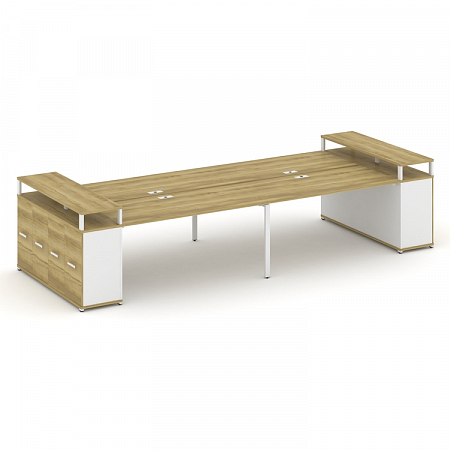 Бенч-система с опорными распашными шкафами Concept CN.DRS-268