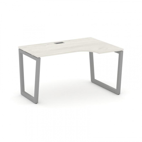 Style Project Стол рабочий эргоном. SN-5T2.SPA-012(R) Акация Лорка/Металл Антрацит/Заглушка Пластик фото 12