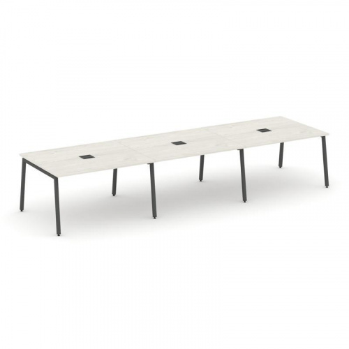 Style Project Стол переговорный SN-4A.SPRG-054 Белый/Металл Антрацит 4740*1180*750 фото 27