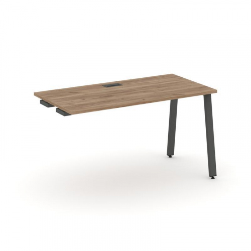 Style Project Стол-приставка к опор. элем. SN-6A.OPRS-012 Дуб Наварра/Металл Антрацит 1180*700*750 фото 24