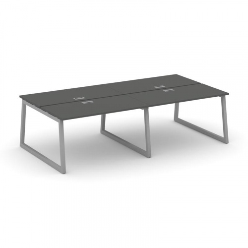 Style Project Рабочая станция 2-х сторон. SN-5T1.DRS-051 Акация Лорка/Металл Антрацит/Заглушка Пласт фото 17