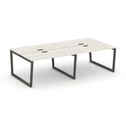 Style Project Рабочая станция 2-х сторон. SN-5T2.DRS-054 Акация Лорка/Металл Антрацит/Заглушка Пласт фото 24