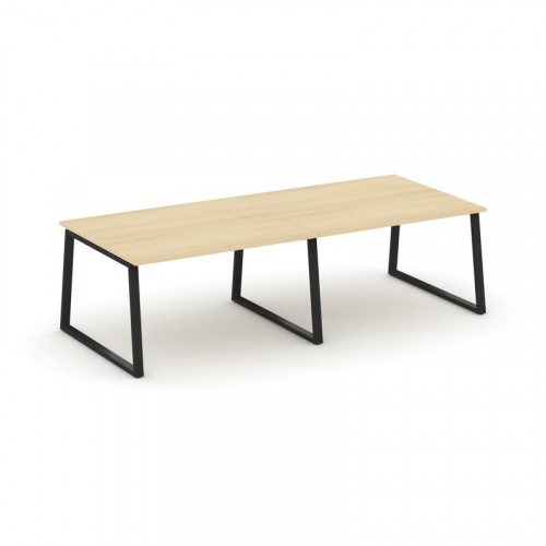 Style Project Стол переговорный SN-6T1.SPRG-043.3 Акация Лорка/Металл Антрацит 2760*1180*750 фото 9