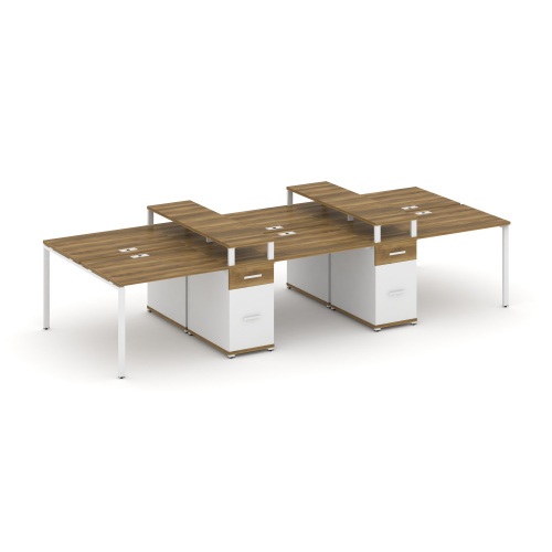 Бенч-система на 6 мест с 2 опорными тумбами Concept CN.DRS-469 фото 8