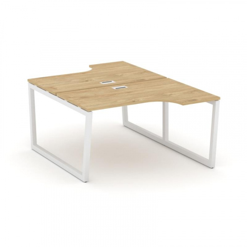 Style Project Рабочая станция эргоном. SN-5T2.DRPA-022 Акация Лорка/Металл Антрацит/Заглушка Пластик фото 3