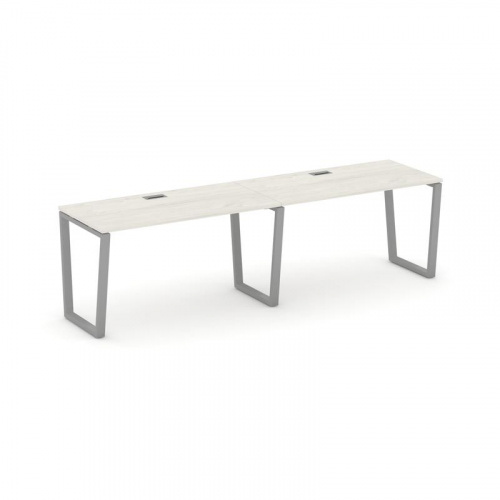 Style Project Рабочая станция 1 сторон. SN-6T2.ORS-021 Акация Лорка/Металл Антрацит/Заглушка Пластик фото 12