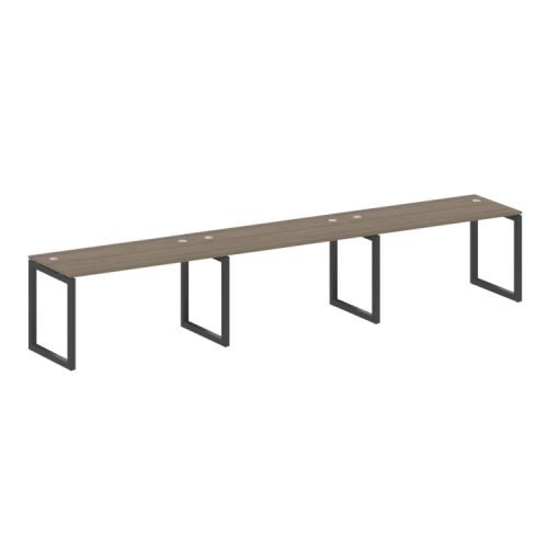 Бенч-система на 3 места на О-обр. м/к Metal System Quattro 50БО.СМ-3.3  фото 2