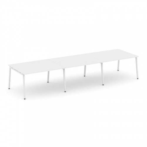 Style Project Стол переговорный SN-4A.SPRG-053.3 Акация Лорка/Металл Белый 4410*1180*750 фото 24