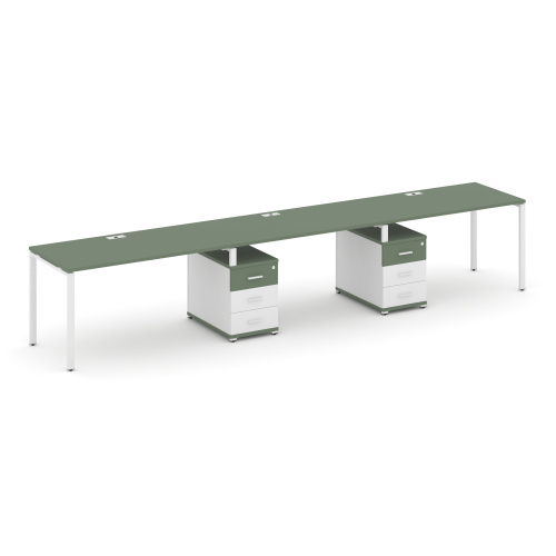 Бенч-система на 3 места с 2 опорными тумбами Concept CN.ORS-335 фото 5