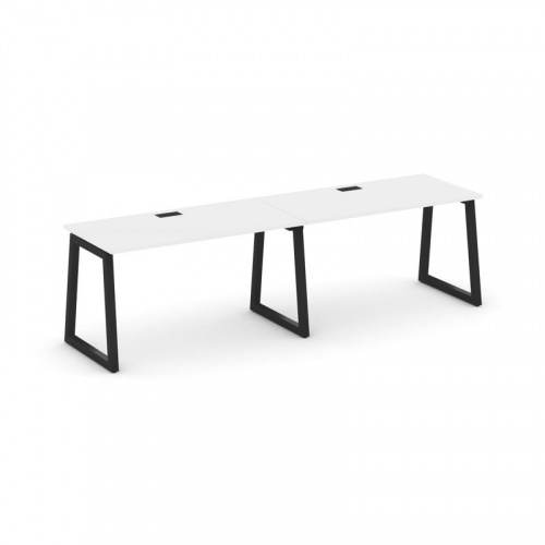 Style Project Рабочая станция 1 сторон. SN-5T1.ORS-023 Акация Лорка/Металл Антрацит/Заглушка Пластик фото 7