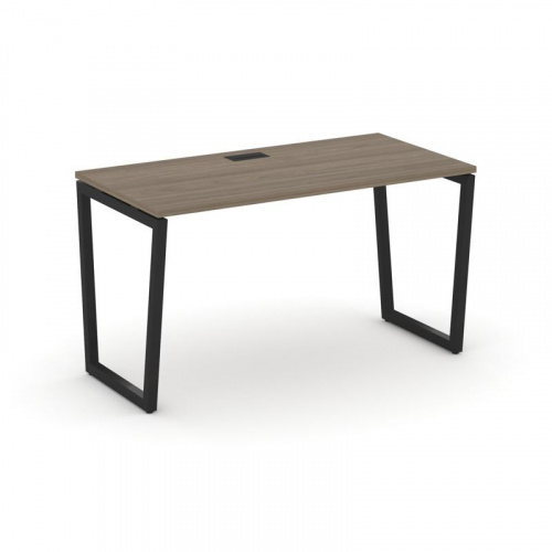 Style Project Стол письменный SN-4T2.SP-021 Акация Лорка/Металл Антрацит/Заглушка Пластик Черный 980 фото 6