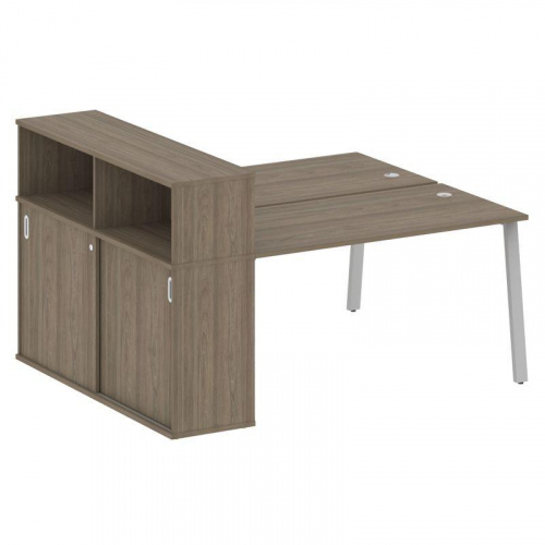 Бенч-система с шкафом-купе на А-обр. м/к Metal System БА.РС-СШК-2.3 фото 4