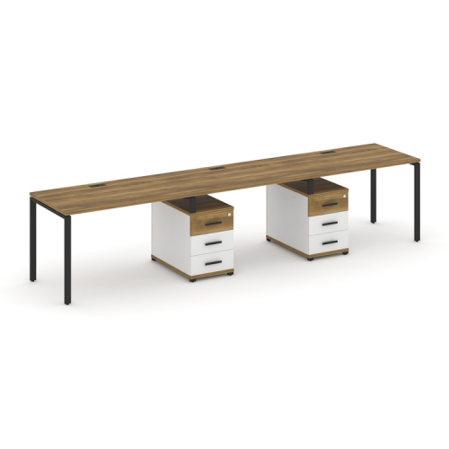 Бенч-система на 3 места с 2 опорными тумбами Concept CN.ORS-334 фото 7