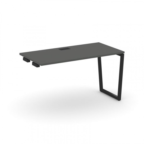 Style Project Стол-приставка к опор. элем. SN-4T2.OPRS-021 Акация Лорка/Металл Антрацит/Заглушка Пла фото 5