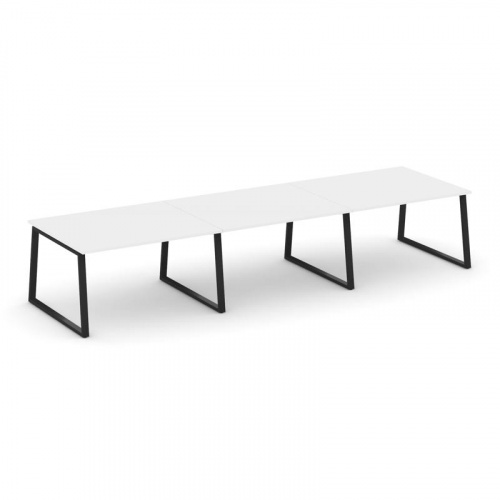 Style Project Стол переговорный SN-6T1.SPRG-054.3 Акация Лорка/Металл Антрацит 4740*1180*750 фото 9