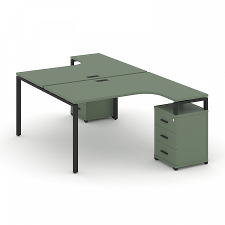 Бенч-система с 2 опорными тумбами Concept CN.DSA-305