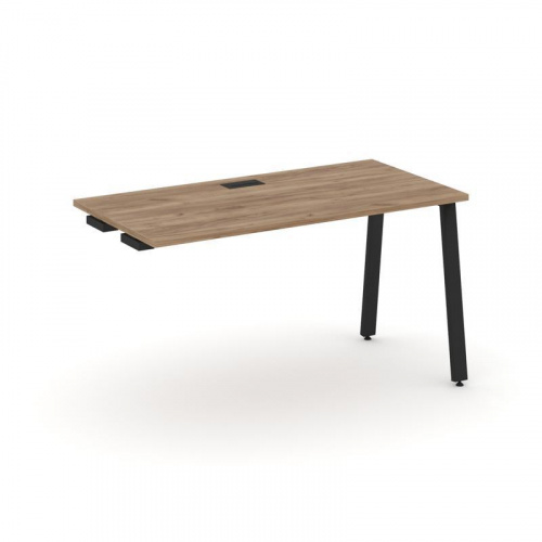 Style Project Стол-приставка к опор. элем. SN-6A.OPRS-012 Дуб Наварра/Металл Антрацит 1180*700*750 фото 8