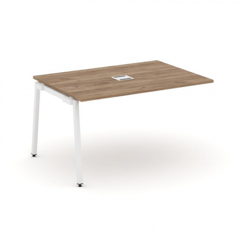 Style Project Проходной наб. элем. перег. стола SN-4A.NSPRG-004 Антрацит/Металл Белый 1580*980*750 фото 22