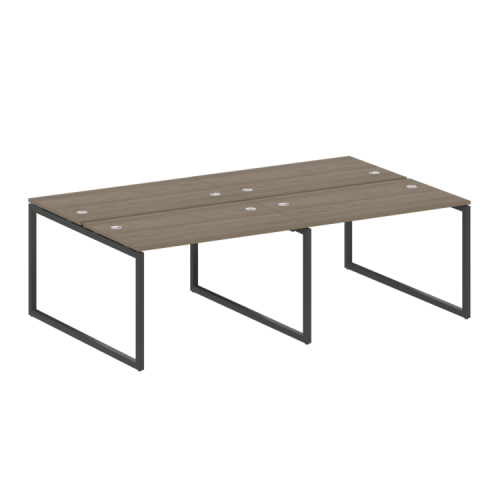 Бенч-система на 4 места на О-обр. м/к Metal System Quattro 40БО.СМ-4.2  фото 2