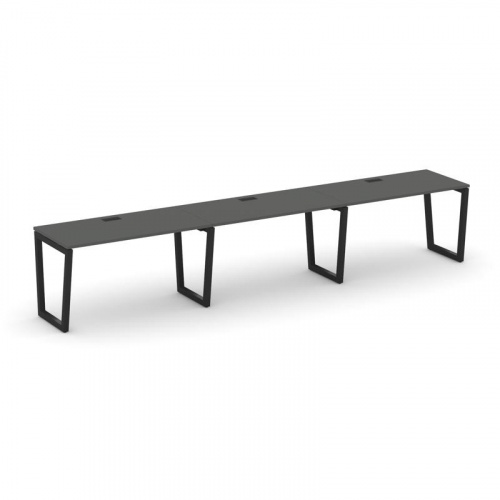 Style Project Рабочая станция 1 сторон. SN-5T2.ORS-031 Акация Лорка/Металл Антрацит/Заглушка Пластик фото 6