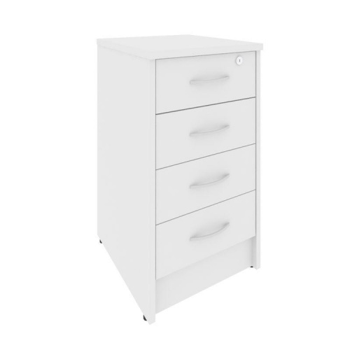 Тумба приставная на 4 ящика с замком Riva А.ТП-4F-S фото 7