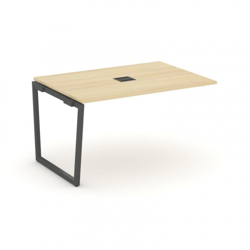 Style Project Проходной наб. элем. перег. стола SN-4T2.NSPRG-001 Акация Лорка/Металл Антрацит/Заглуш фото 28