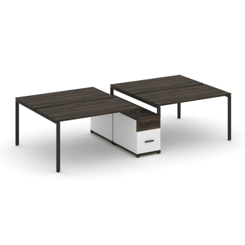 Бенч-система на 4 места с опорной тумбой Concept CN.DRS-315 фото 9