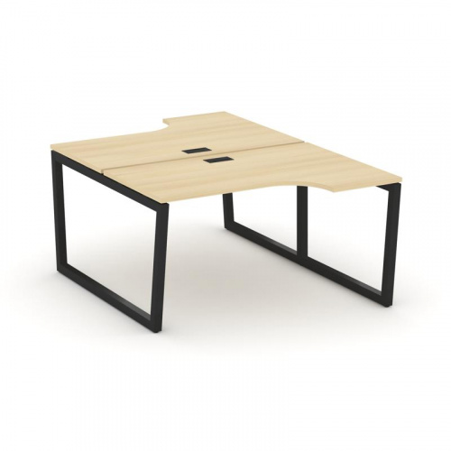 Style Project Рабочая станция эргоном. SN-5T2.DRPA-022 Акация Лорка/Металл Антрацит/Заглушка Пластик фото 4