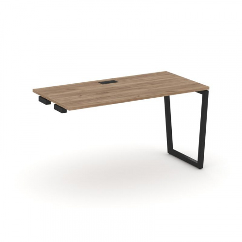 Style Project Стол-приставка к опор. элем. SN-4T2.OPRS-021 Акация Лорка/Металл Антрацит/Заглушка Пла фото 7