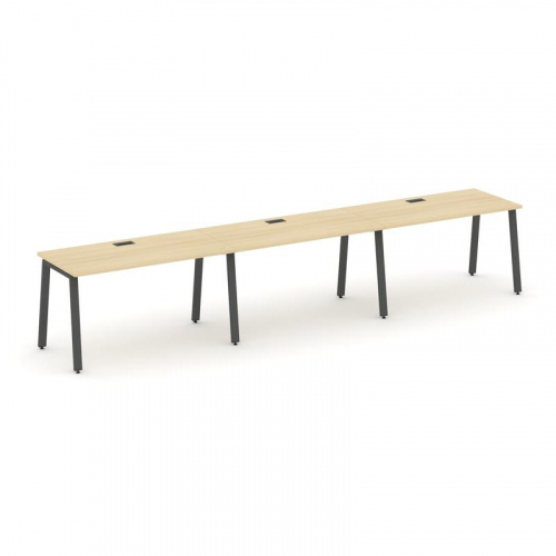 Style Project Рабочая станция 1 сторон. SN-6A.ORS-034 Тиквуд Светлый/Металл Белый 4740*600*750 фото 21