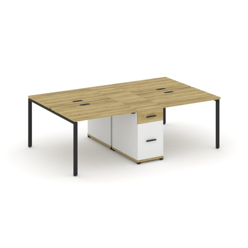 Бенч-система на 4 места с 1 опорной тумбой Concept CN.DRS-421 фото 6