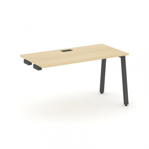 Style Project Стол-приставка к опор. элем. SN-5A.OPRS-013 Дуб Табак/Металл Белый 1380*700*750 фото 27