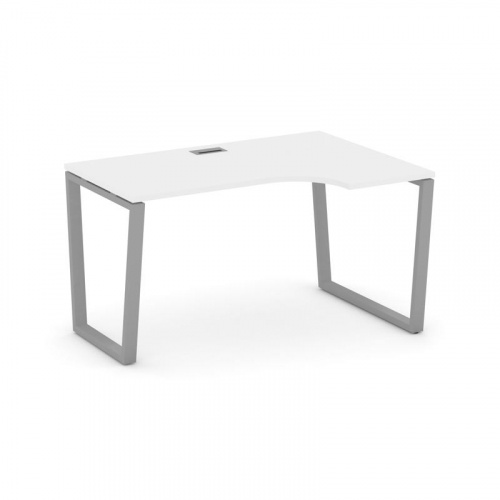 Style Project Стол рабочий эргоном. SN-6T2.SPA-022(R) Акация Лорка/Металл Антрацит/Заглушка Пластик фото 16