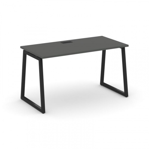 Style Project Стол письменный SN-4T1.SP-014 Акация Лорка/Металл Антрацит/Заглушка Пластик Черный 158 фото 5