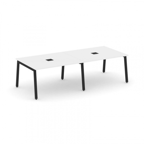 Style Project Стол переговорный SN-5A.SPRG-044 Вяз Благородный/Металл Антрацит 3160*1180*750 фото 6