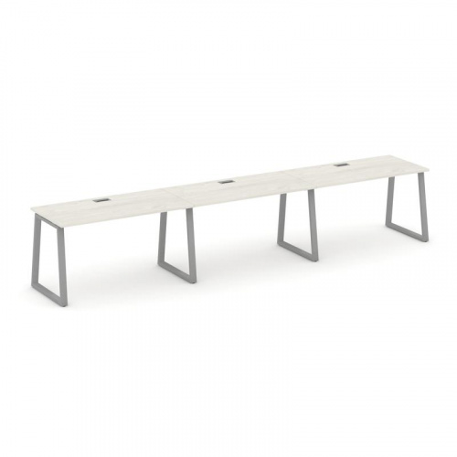 Style Project Рабочая станция 1 сторон. SN-6T1.ORS-044 Акация Лорка/Металл Антрацит/Заглушка Пластик фото 12