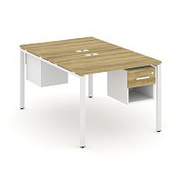 Бенч-система на 2 места с подвесными тумбами Concept CN.DRS-117