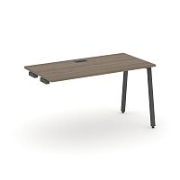 Style Project Стол-приставка к опор. элем. SN-4A.OPRS-003 Вяз Благородный/Металл Антрацит 1380*600*7