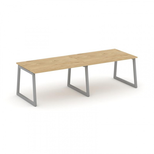 Style Project Стол переговорный SN-5T1.SPRG-011.3 Акация Лорка/Металл Антрацит 1960*980*750 фото 3