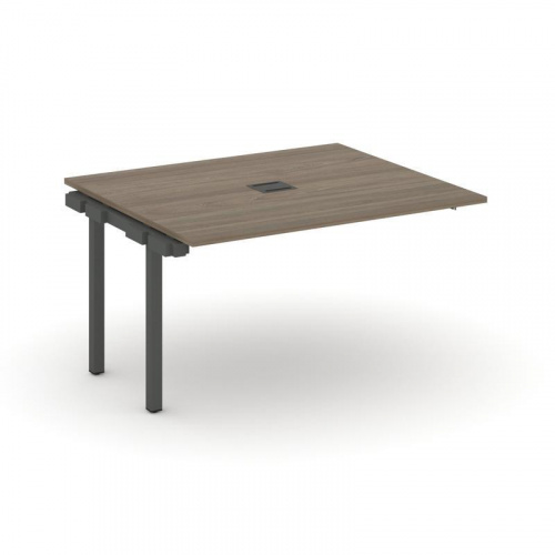 Style Project Проходной наб. элем. перег. стола SN-5P.NSPRG-032 Дуб Наварра/Металл Белый 1180*1180*7 фото 7